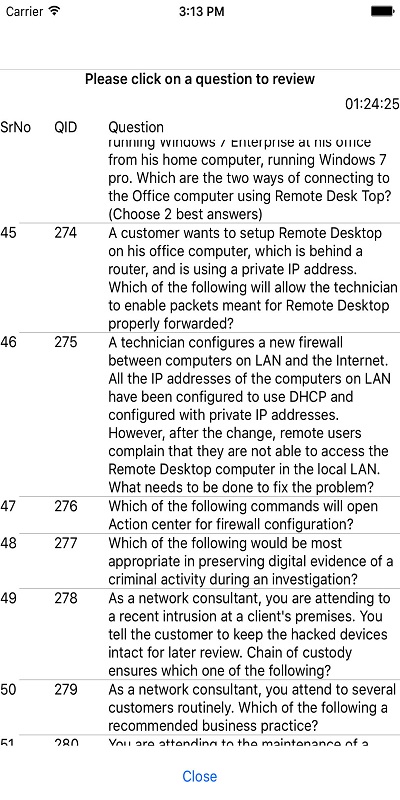 Latest IOS-158 Test Testking